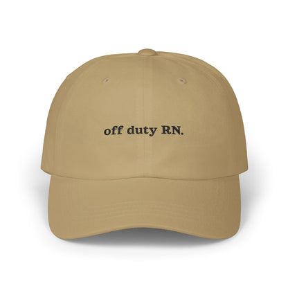 Off Duty RN Dad Hat
