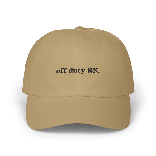 Off Duty RN Dad Hat
