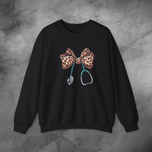 Nurse Bow crewneck