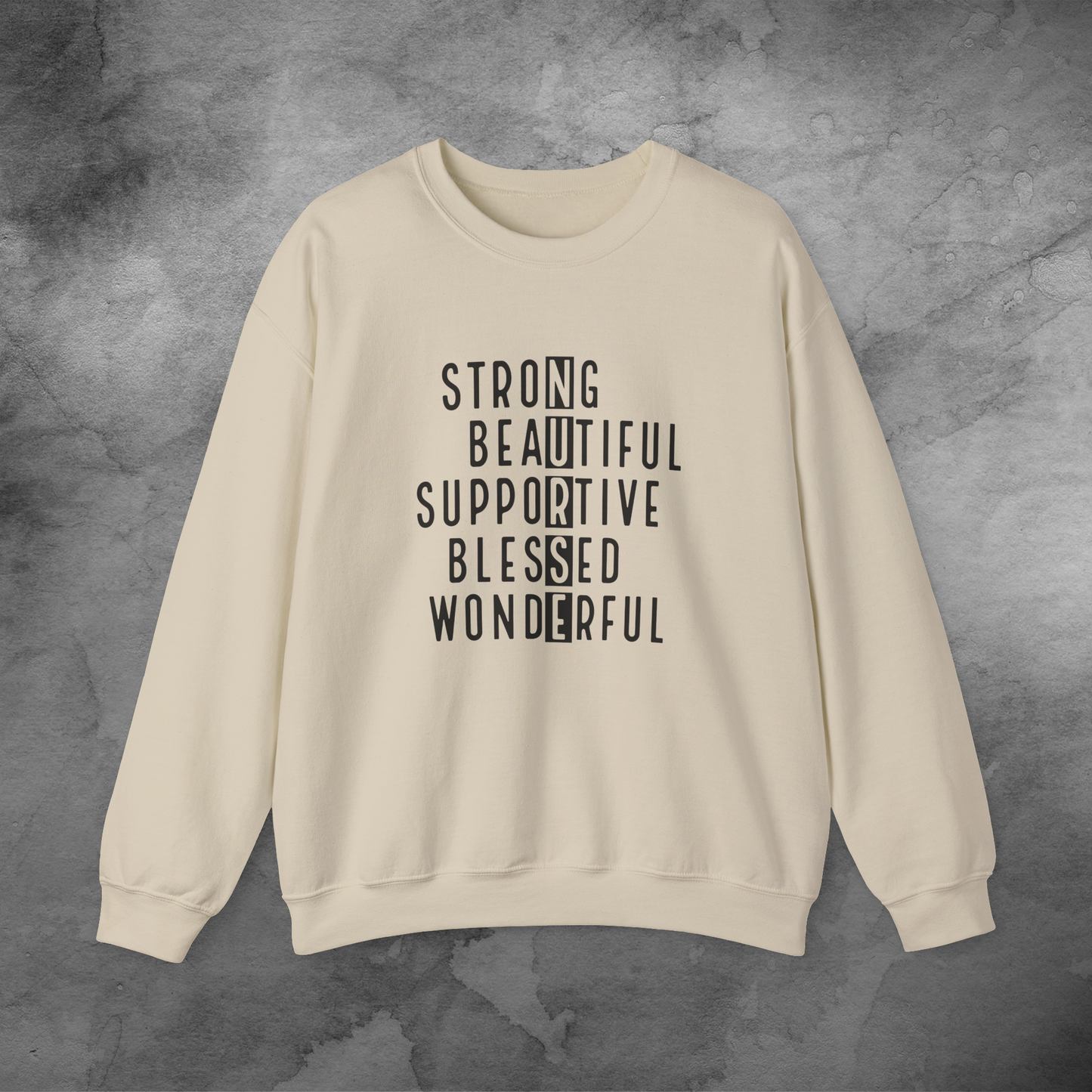 Positive Nurse Crewneck - Black