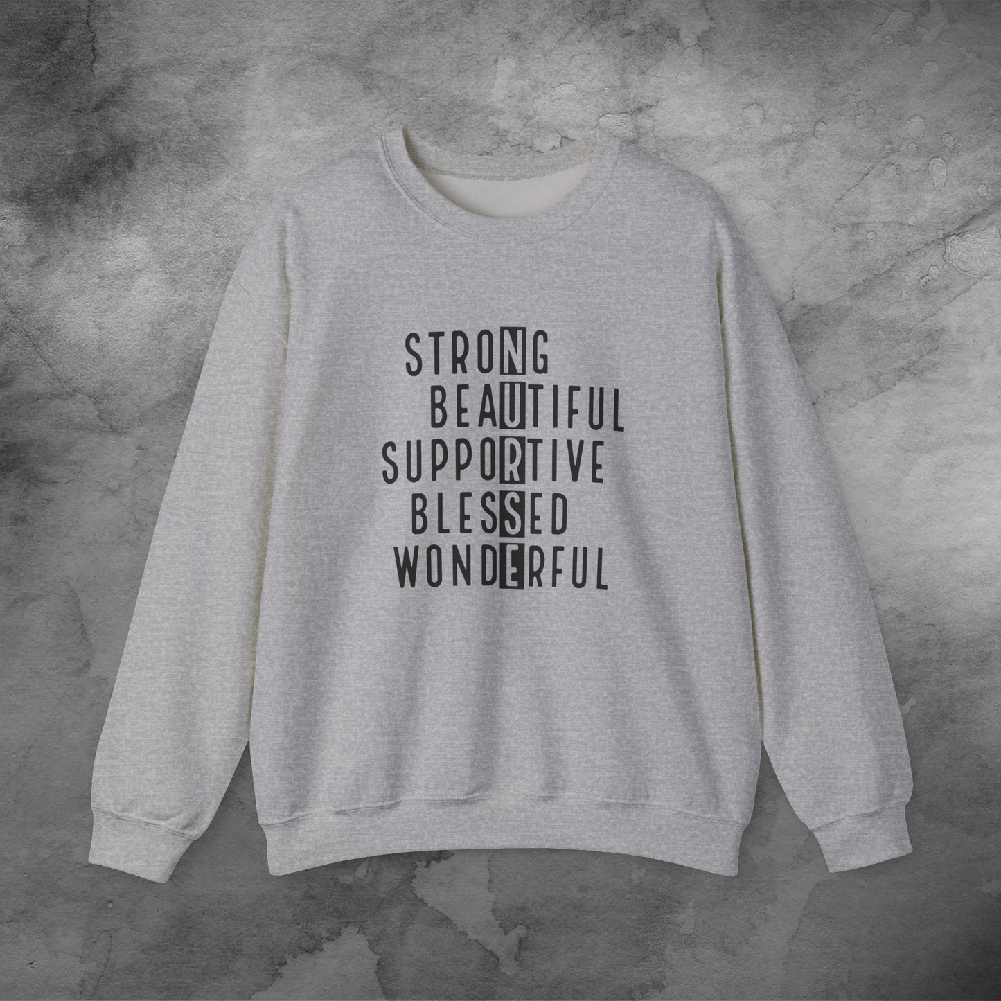 Positive Nurse Crewneck - Black
