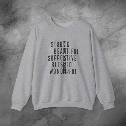 Positive Nurse Crewneck - Black